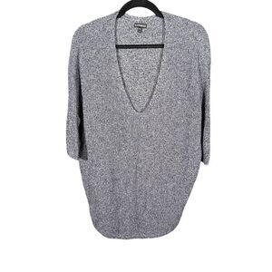 Express  Knitted Dolman Sleeve V-Neck Sweater Women's Small